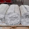 Blocks of compacted EPE on a pallet
