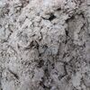 The fully compressed and very heavy gypsum material
