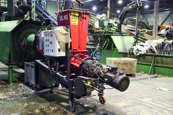 Drying of PE-Film | Folldal Gjenvinning