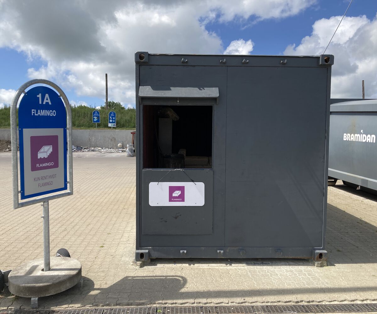 Compaction of EPS | Tarm Recycling Station