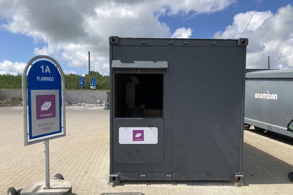 Compaction of EPS | Tarm Recycling Station