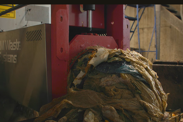 Dewatering of Reject from AD Plants | Langage AD