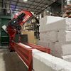 SK240 for EPS compaction and a pallet of compacted blocks