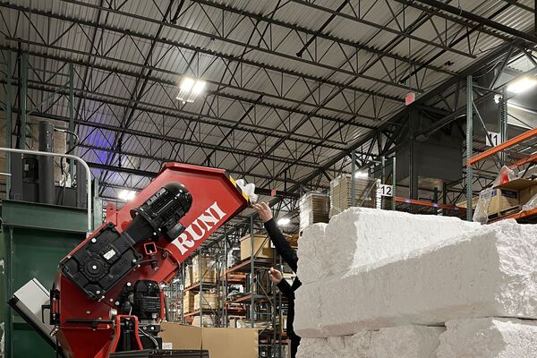 Compaction of EPS/Styrofoam | Xerox