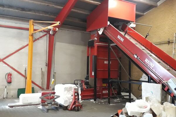 EPS Compaction | Silkeborg Recycling Station