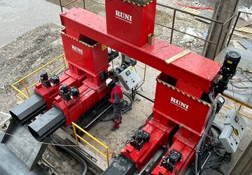 RDF dewatering system