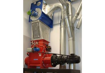 Screw Compactor for Compacting Airlaid Dust