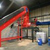 Dewatering and Compacting system for Plastic containers