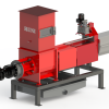 Screw Compactor for Dewatering Plastic Drums