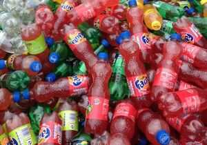 Separering af fyldte PET flasker