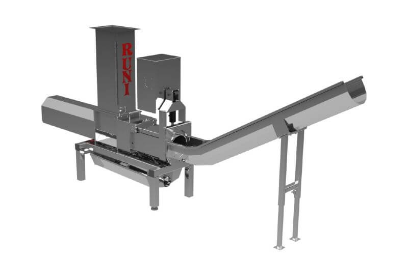 Empty and Compact Defrosted Icecream in One Process